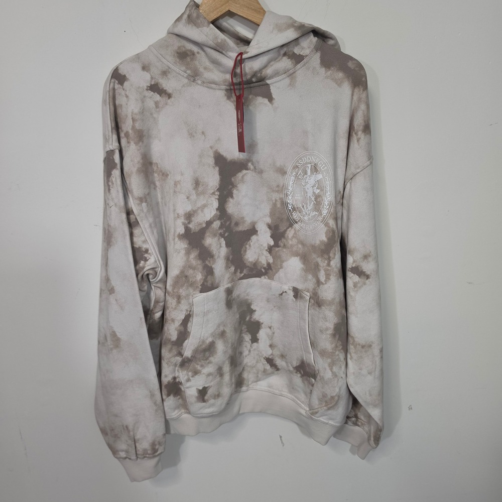 Darc Sport Archangel Pierce Hoodie Mens Large Stone Ghost Clouds NWT Limited 500